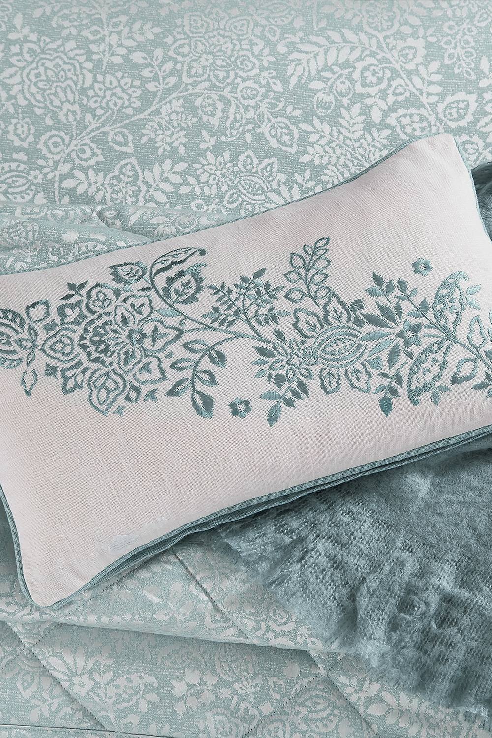 1951 'Atea' Cushion in Duck Egg Blue