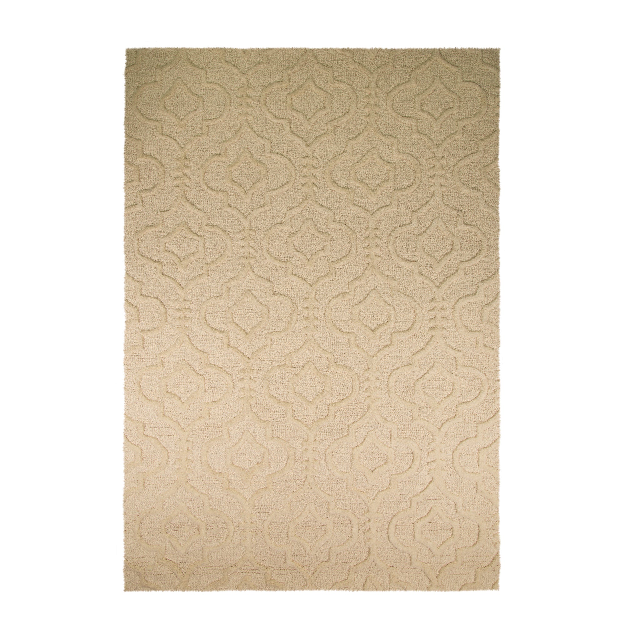 Cream Moorish Marrakech Geometric Rug Cream