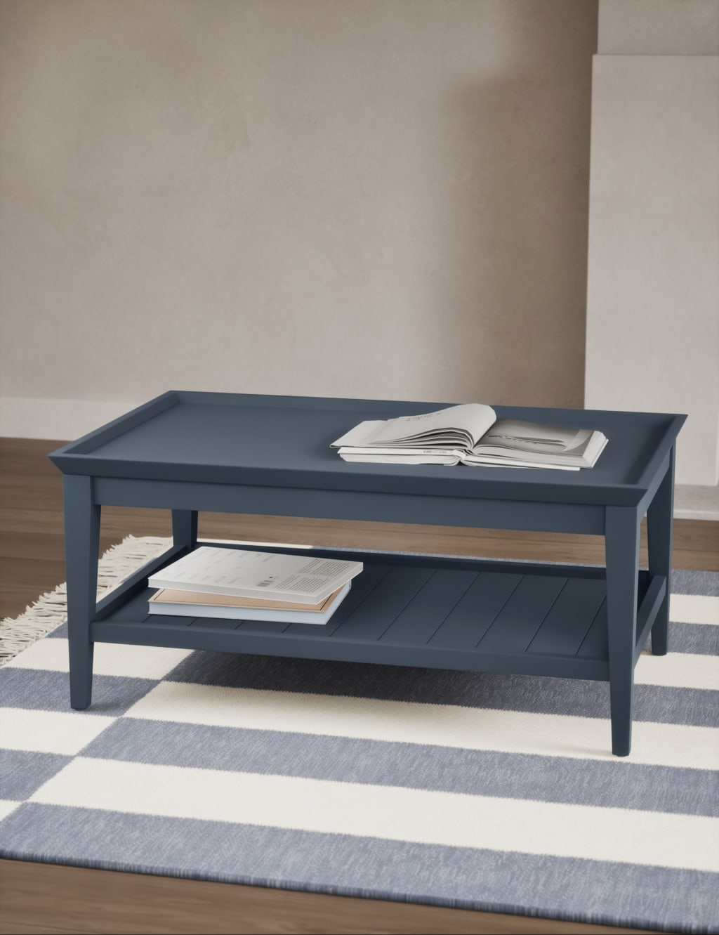 M&S Sandbanks Coffee Table Slate Blue