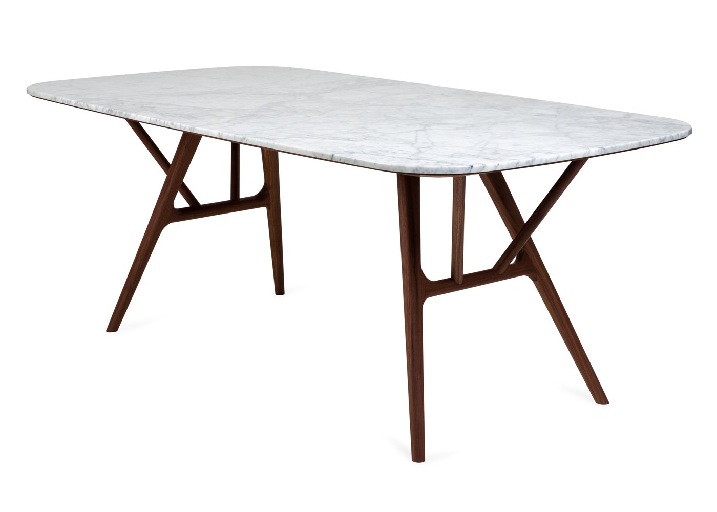 Heal's Anais Dining Table White Marble