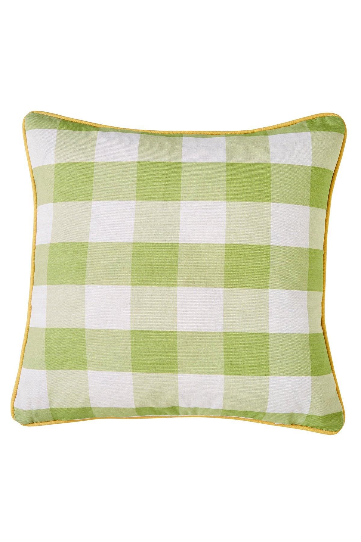 Fusion 'Buzzy Bee' Outdoor Water & UV Resistant Garden Filled Bench Cushion in Yellow 3