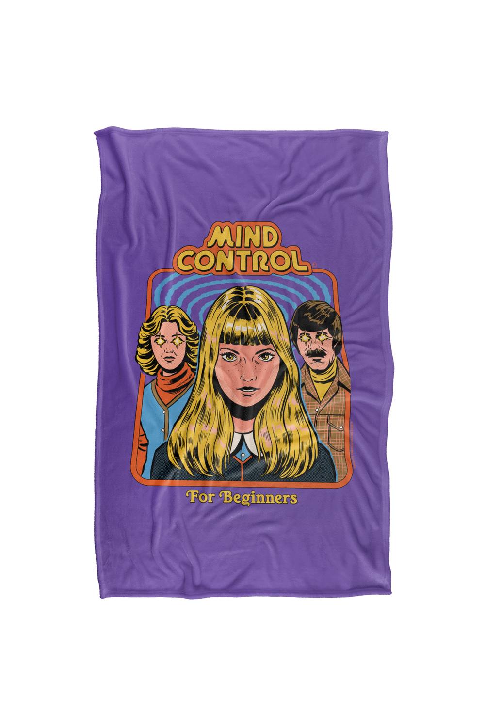 Steven Rhodes Mind Control For Beginners Super Soft Throw Blanket