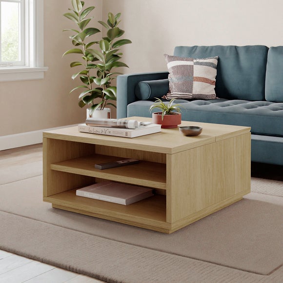 Jose Block Coffee Table with Storage