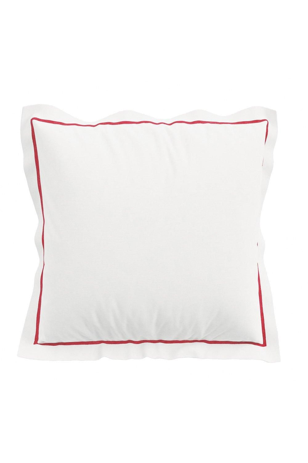 Sanderson 'Rubus' Square Pillow Case Pair in White