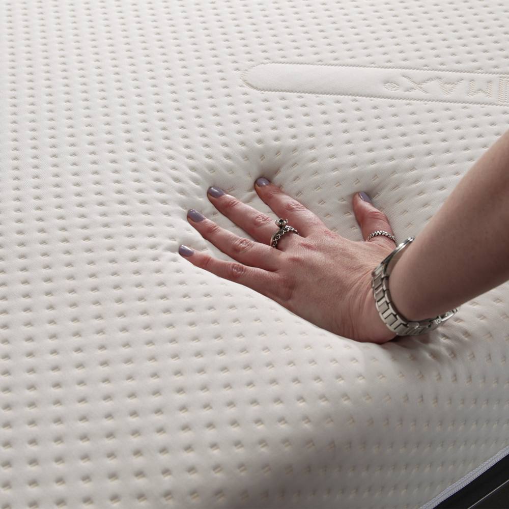 X Rocker Cool Max Foam Firm Hypoallergenic Mattress for Beds in White 4