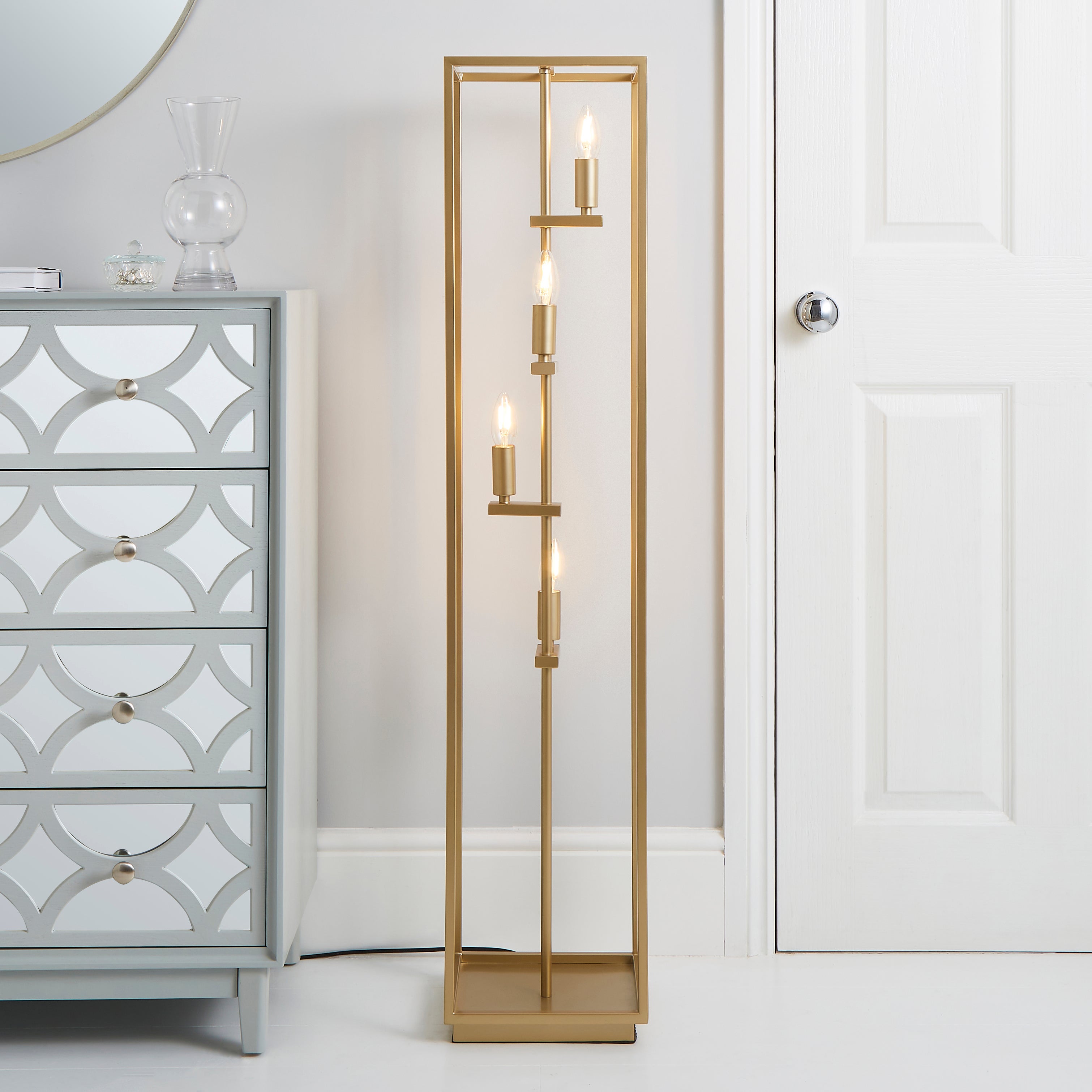Madrid Floor Lamp Gold