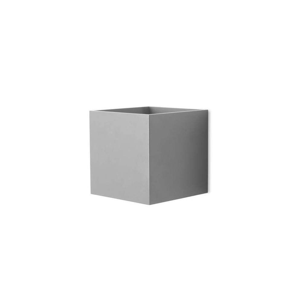 Netlighting Kub 1 Light Up & Down Wall Light Grey E27