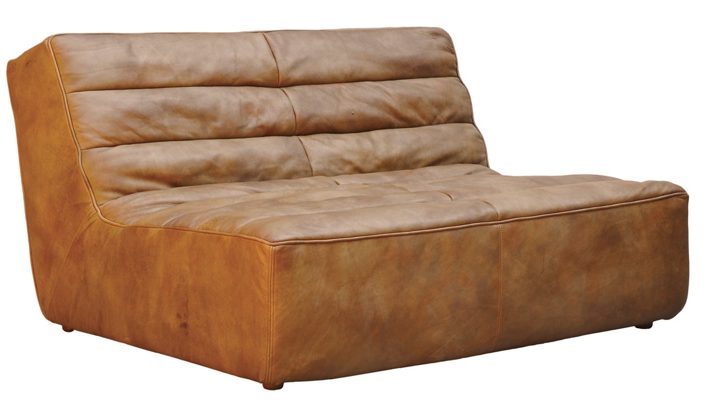 Timothy Oulton Shabby 2 Seater Sofa Savage Leather