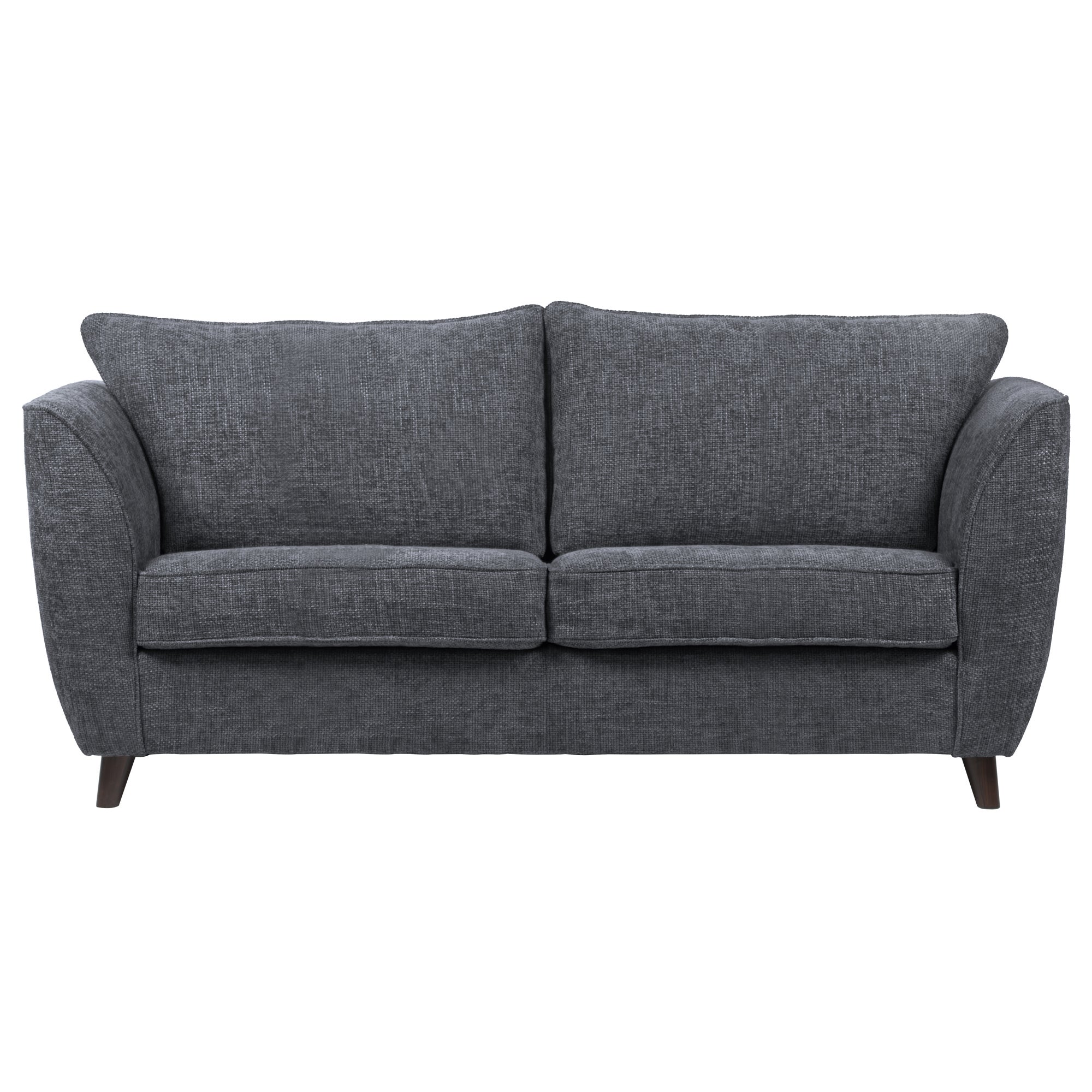 Sienna Fabric 3 Seater Sofa Navy Blue