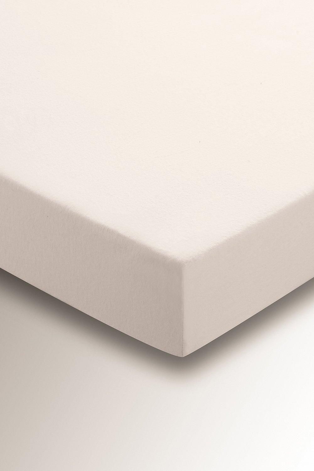 Helena Springfield 'Hs Brushed Cotton' Fitted Sheet in Off-White