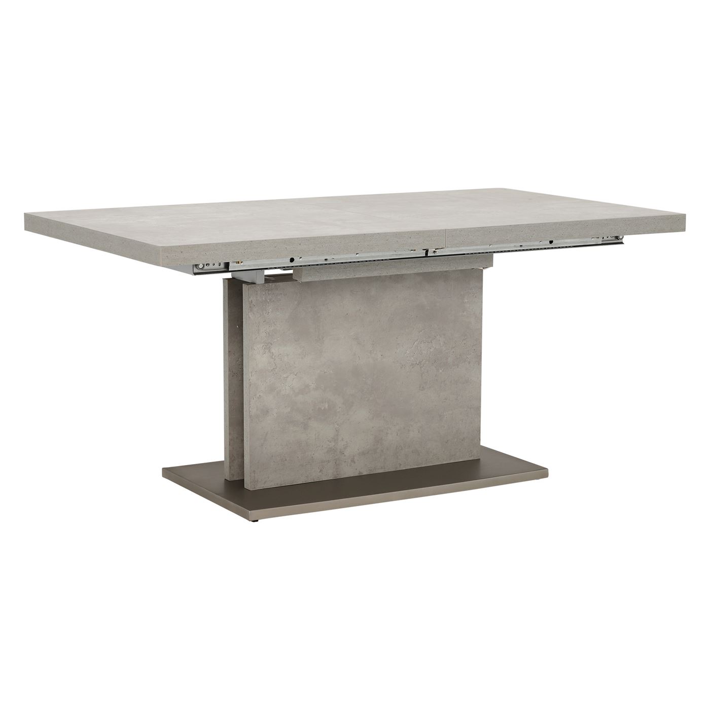 Halmstad Extending Dining Table, Concrete