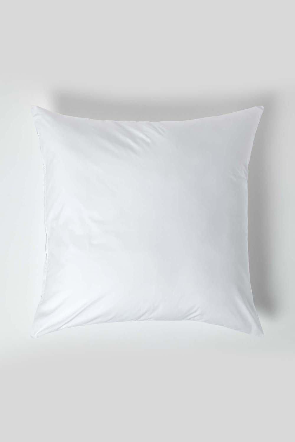 Homescapes Continental Egyptian Cotton Pillowcase 200 TC, 40 x 40 cm in White