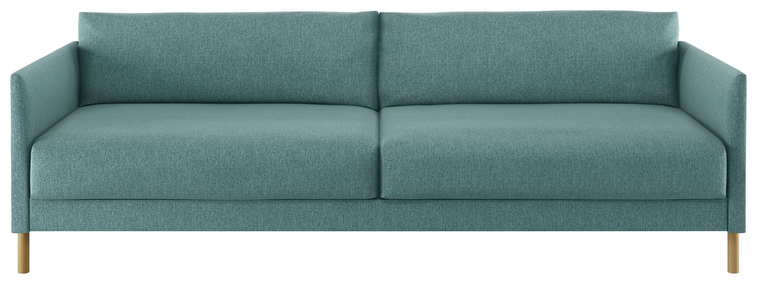 Habitat Hyde 3 Seater Fabric Sofa Bed - Teal
