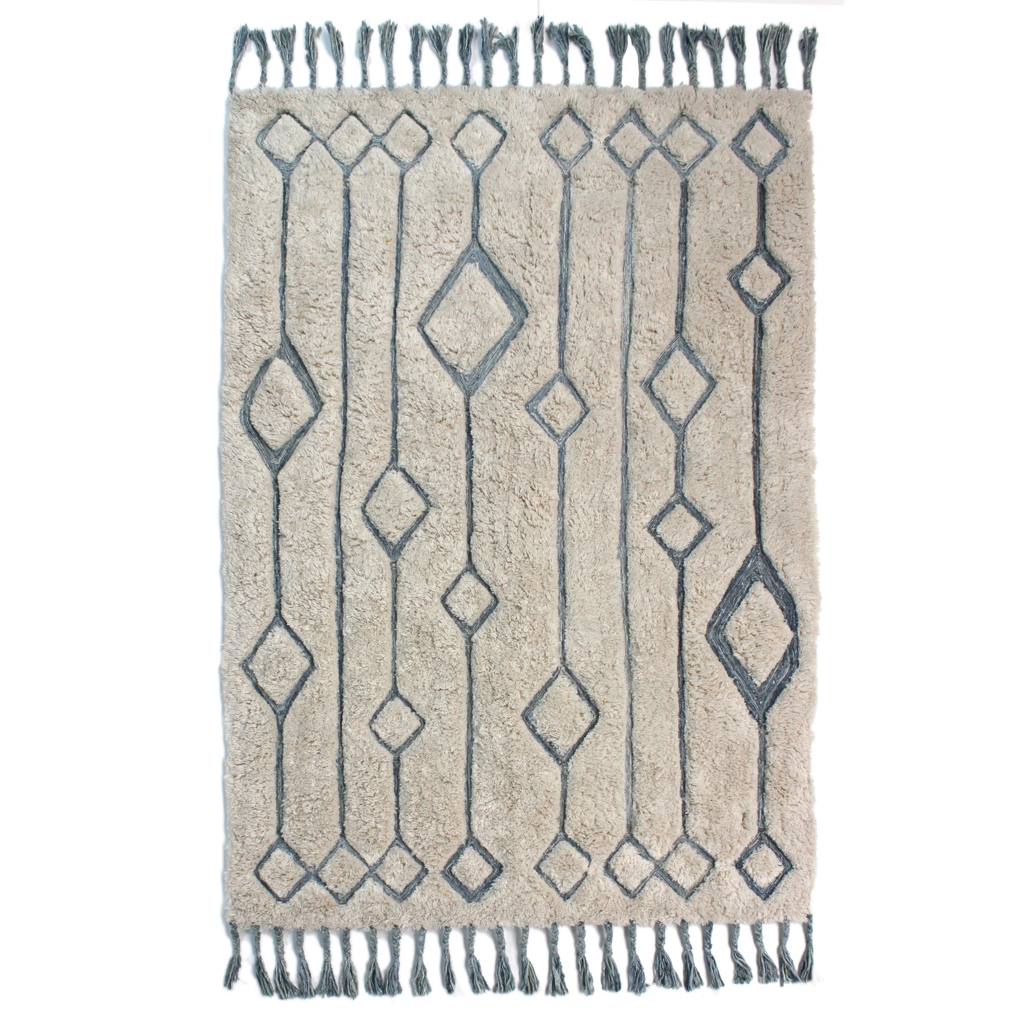 Solitaire Sion Rug Duck Egg (Blue)