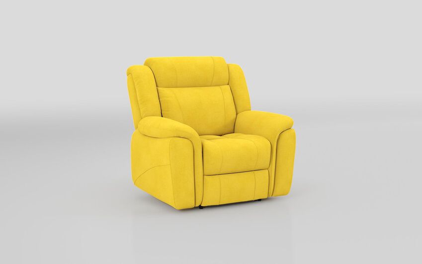 Green Fabric Elland Armchair