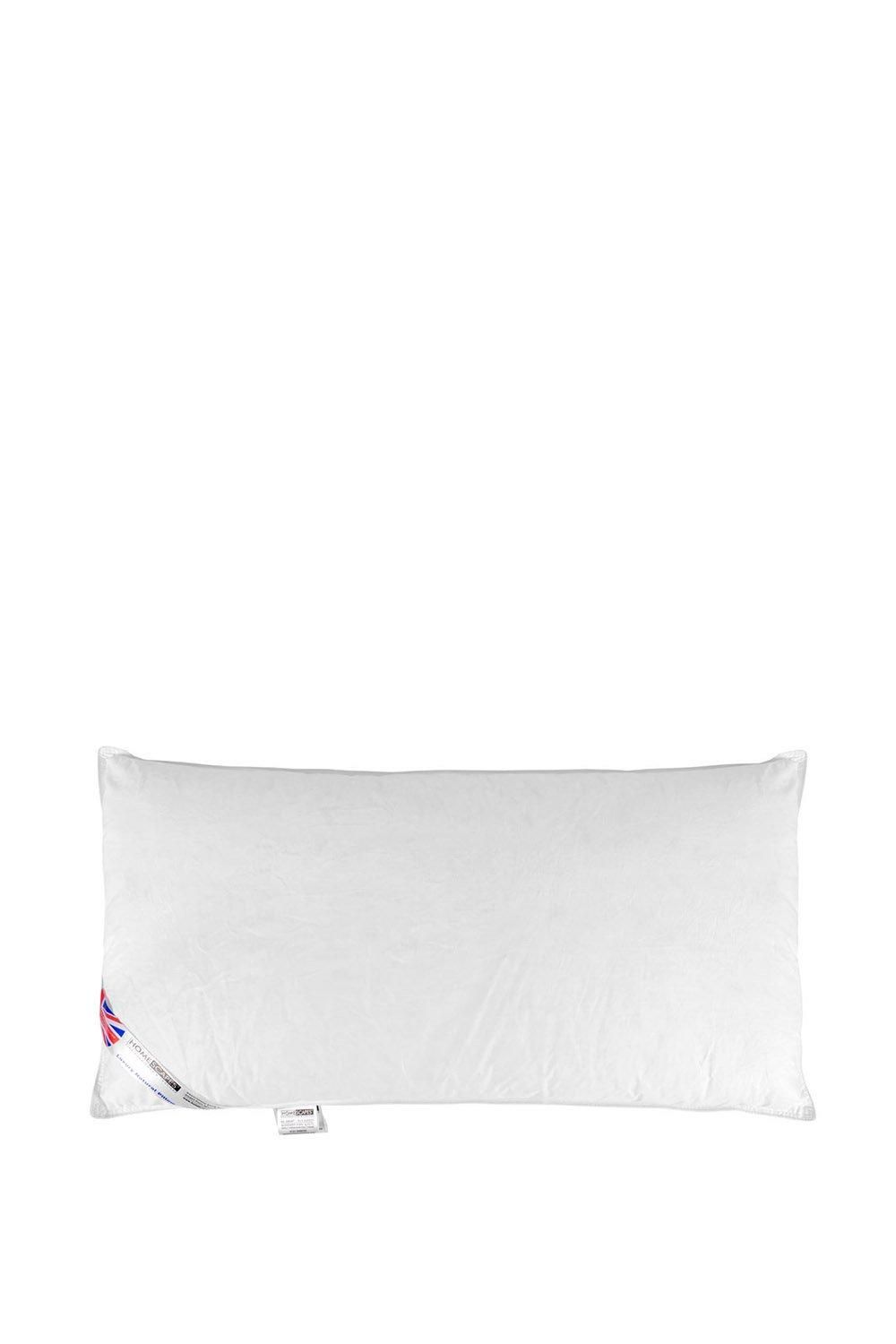 Homescapes Goose Feather & Down King Size Pillow in White