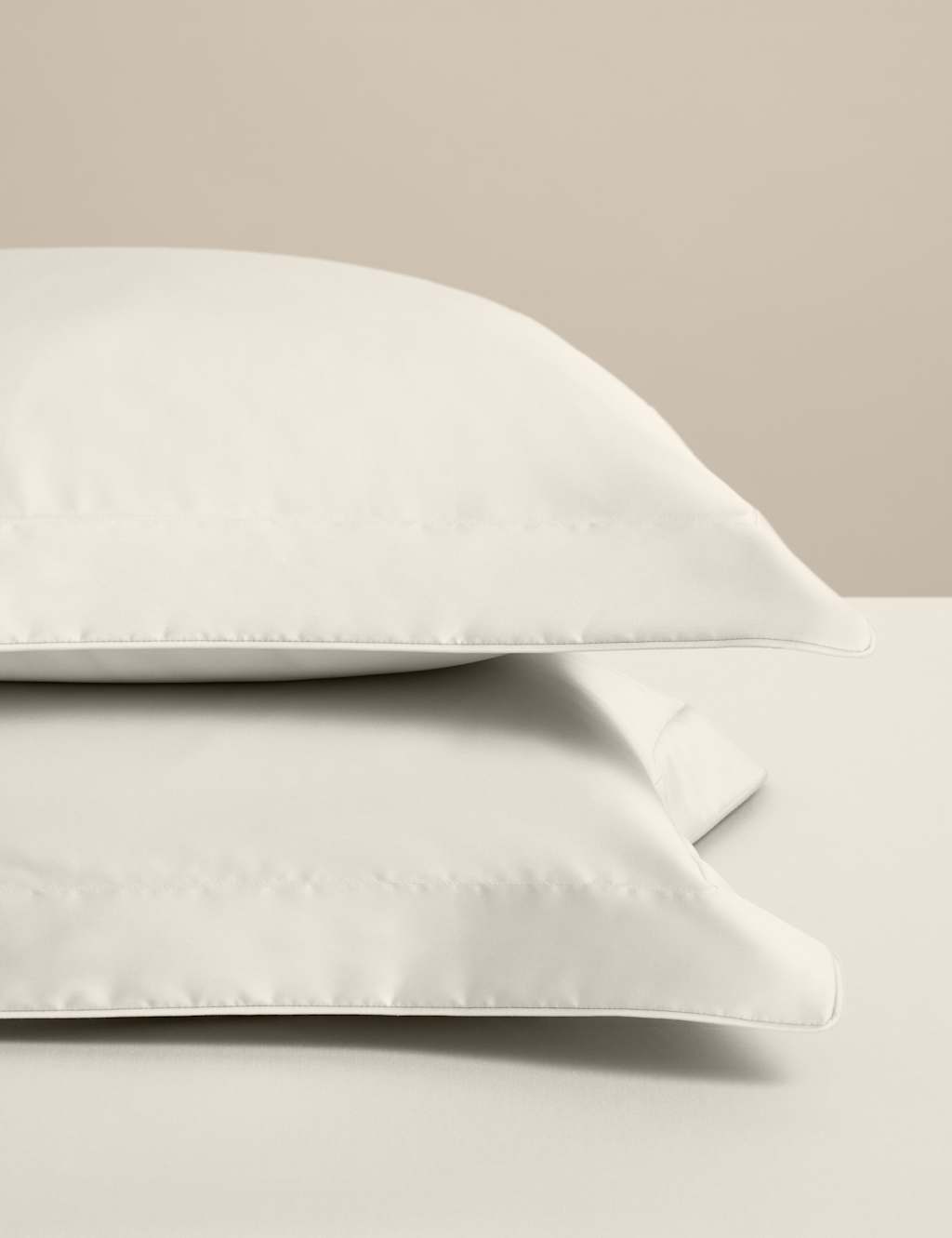 M&S 2 Pack Egyptian Cotton 230 Thread Count Oxford Pillowcase Linen