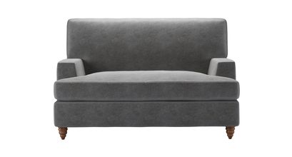 Isla Loveseat Sofabed in Earl Grey Smart Velvet - sofa.com
