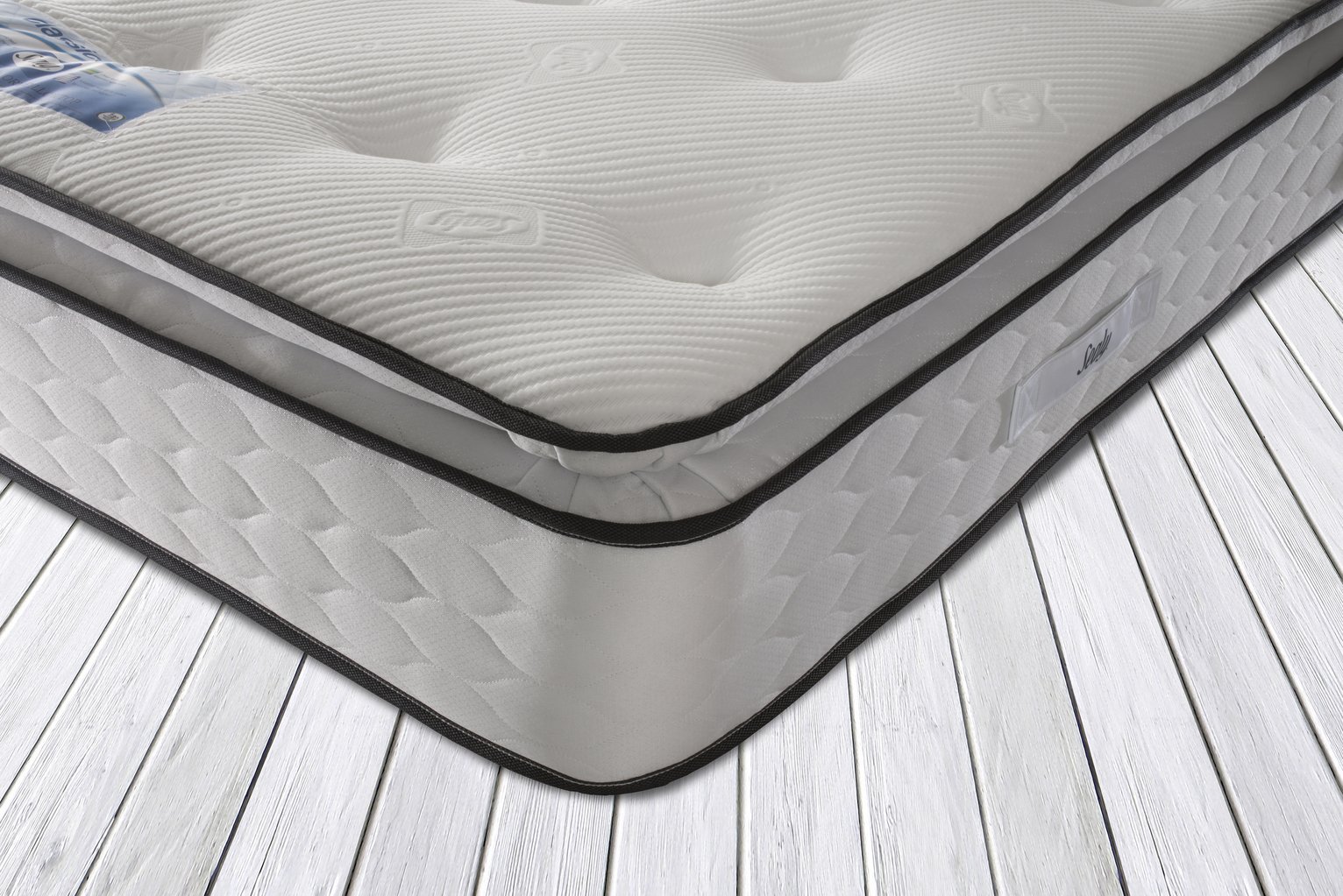 Sealy 1400 Pocket Sprung Pillowtop Memory Kingsize Mattress
