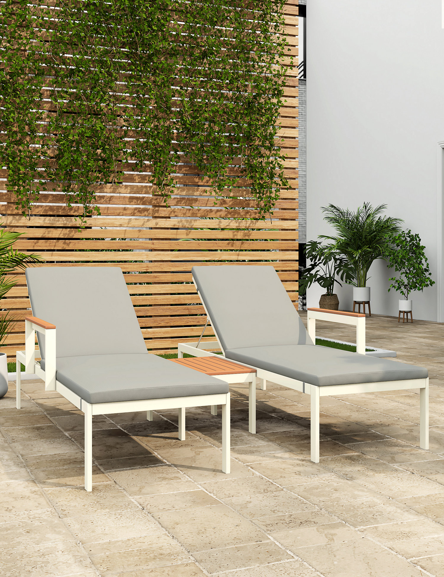 M&S Porto Double Sun Lounger