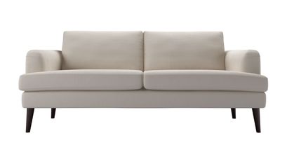 Reuben 3 Seat Sofa in Taupe Brushed Linen Cotton - sofa.com