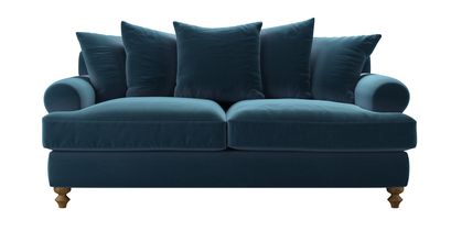 Teddy 2.5 Seat Sofabed in Seaweed Smart Cotton - sofa.com