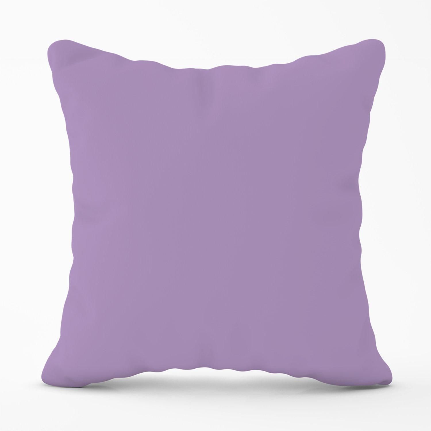 Warren Reed - Designer Dusty Lavender Outdoor Cushion in Purple