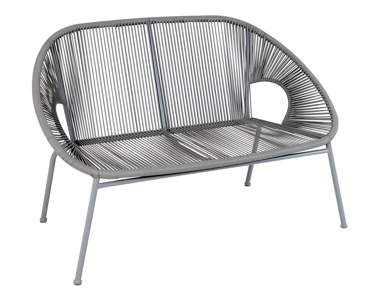 Argos Home Nordic Spring 2 Seater Garden Bench