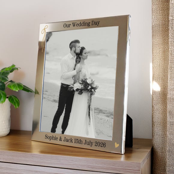 Personalised Mr and Mrs Photo Frame 2