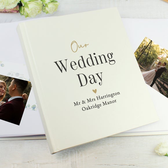 Personalised Traditional Wedding Photo Album 2