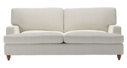 Isla 3 Seat Sofabed in Clay House Herringbone Weave - sofa.com