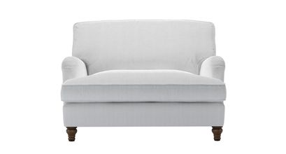 Bluebell Loveseat Sofabed in Pumice House Herringbone Weave - sofa.com