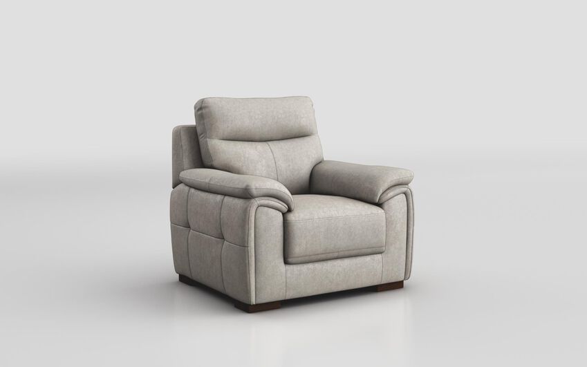 Brown Fabric Cosina Armchair