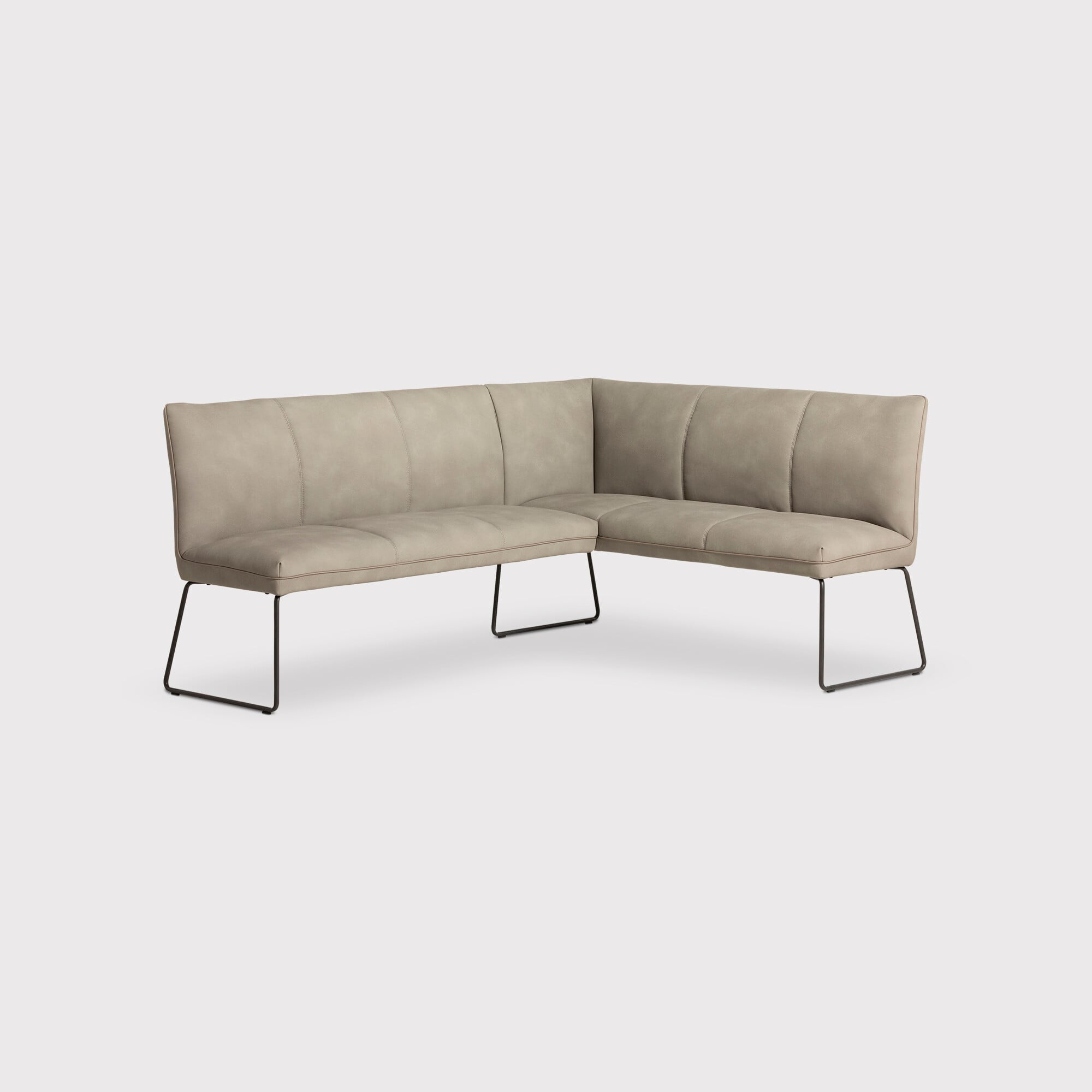 Bridgford Left Hand Facing Corner Bench, Neutral | Barker & Stonehouse