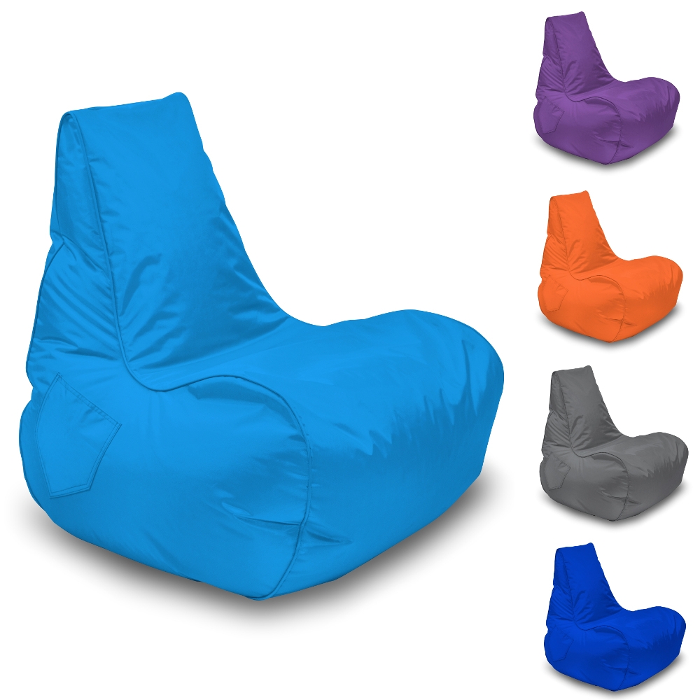 Bonkers Gamer Grey Bean Bag