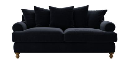 Teddy 2.5 Seat Sofabed in Pitch Smart Cotton - sofa.com