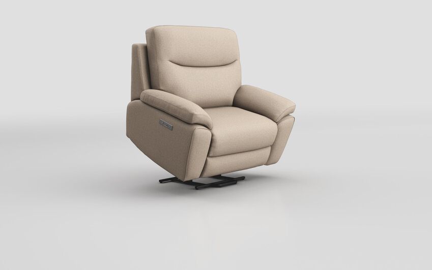 Cream Fabric Argenta Lift & Rise Chair VAT Exempt
