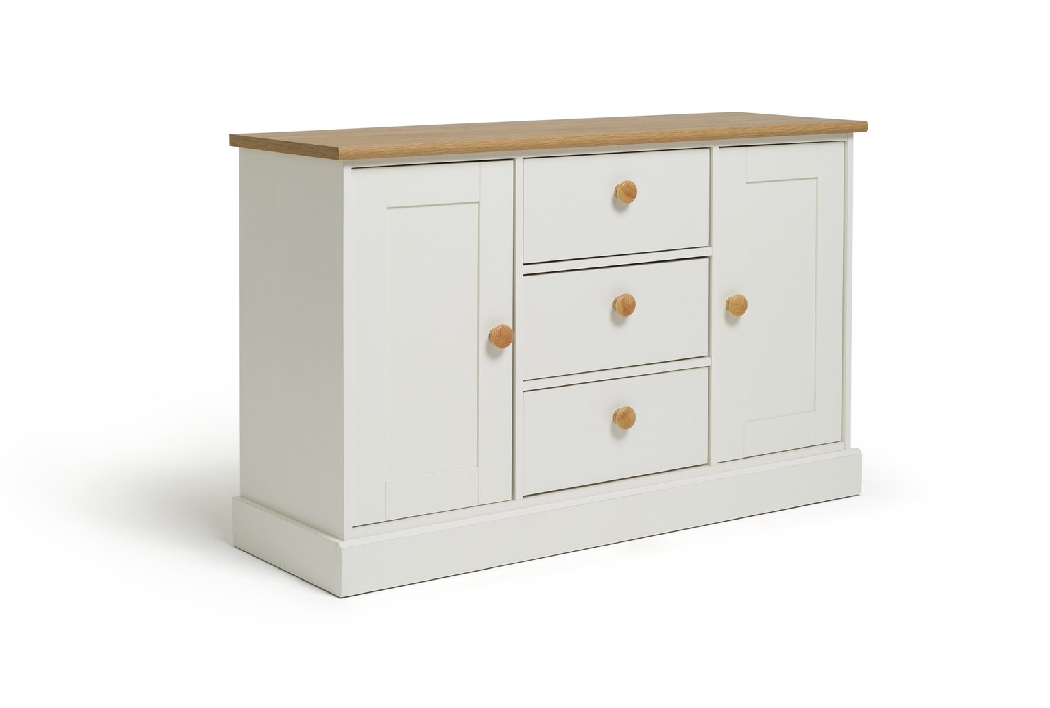 Habitat Winchester 2 Door 3Drw Sideboard - Two Tone