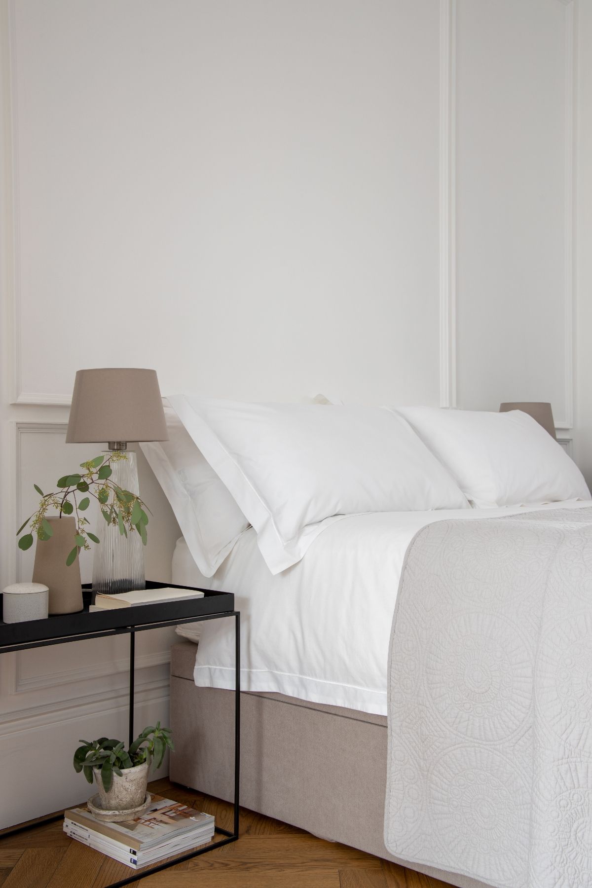 Soak&Sleep White 200TC Egyptian Cotton Duvet Cover