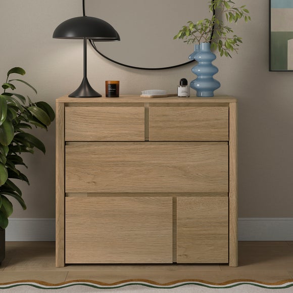 Malik Compact Dressing Table with Pull‑Out Seat