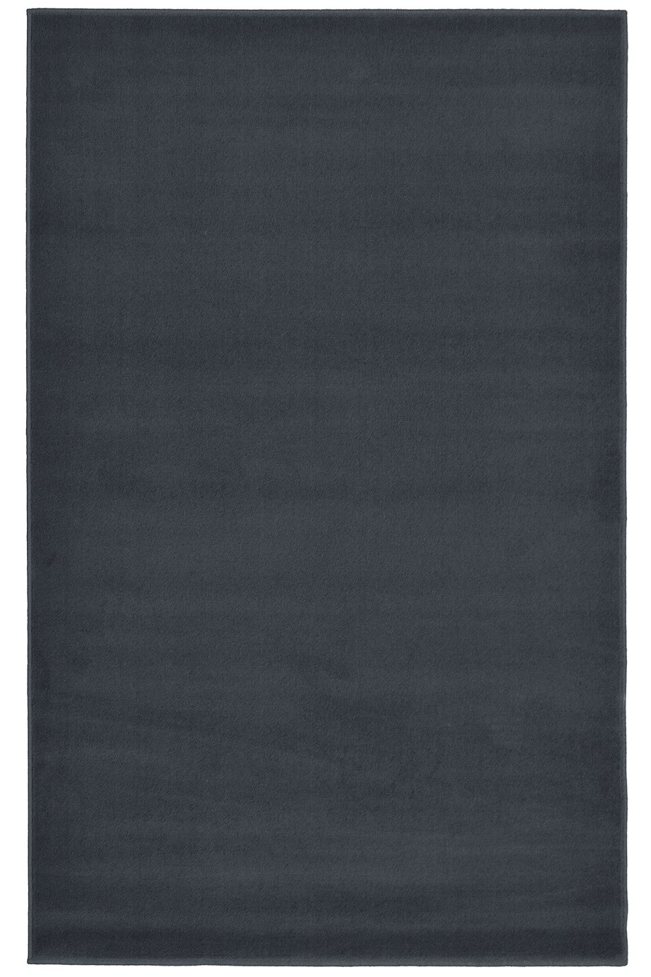 Homemaker Adorn Plain Rug - 60x110cm - Charcoal