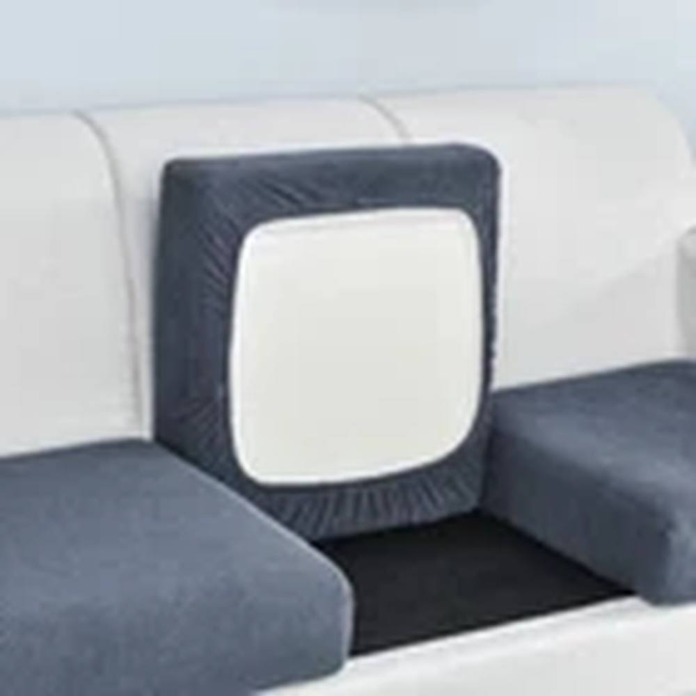 Havendro 3 Seater Dark Gray Sofa Seat Cushion Covers Couch Protector in Dark Grey