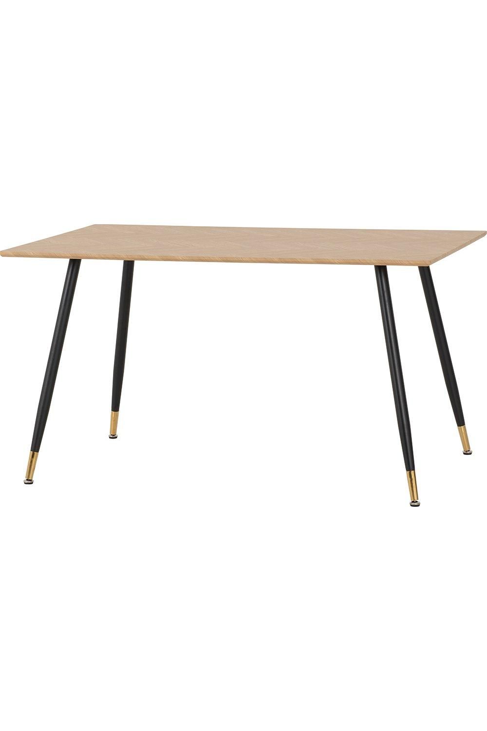 Seconique Hamilton Medium Dining Table in Brown