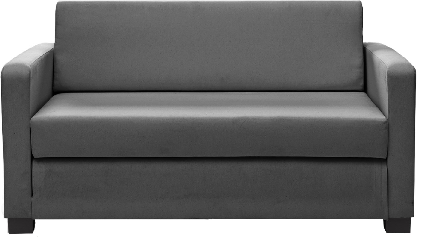 Argos Home Lucy 2 Seater Fabric Sofa Bed - Grey