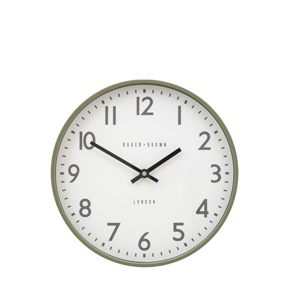 Cedar & Sage Norton Round Wall Clock