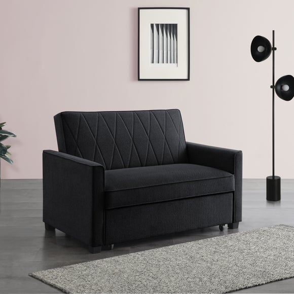 Serviya Fabric Compact Double Sofa Bed 3