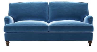 Bluebell 3 Seat Sofa Bed in Bahama Cotton Matt Velvet - sofa.com