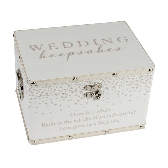 Amore Medium Wedding Memory Luggage Box