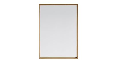 Milton Large Rectangle Wall Mirror with Oak Frame - sofa.com
