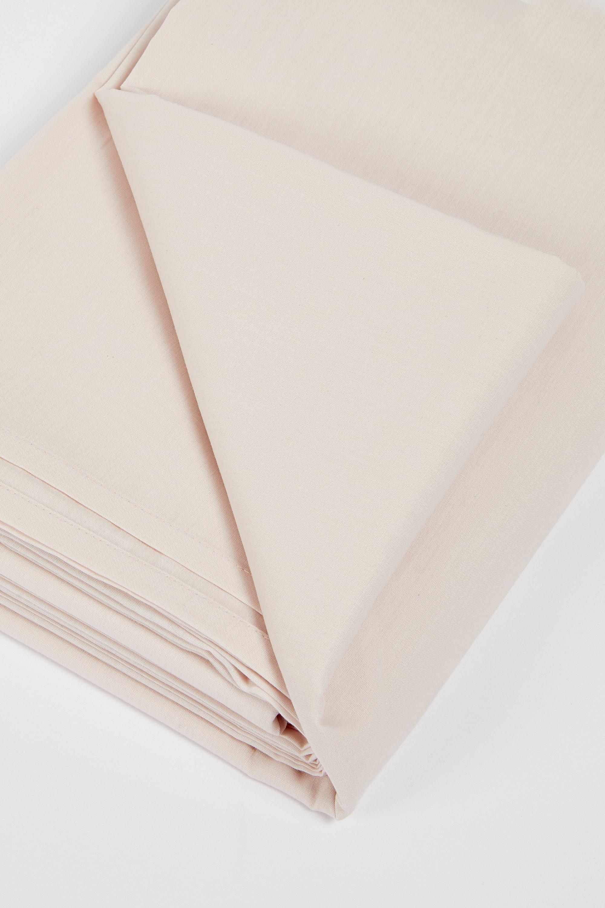 Cotton Rich Double Flat Sheet